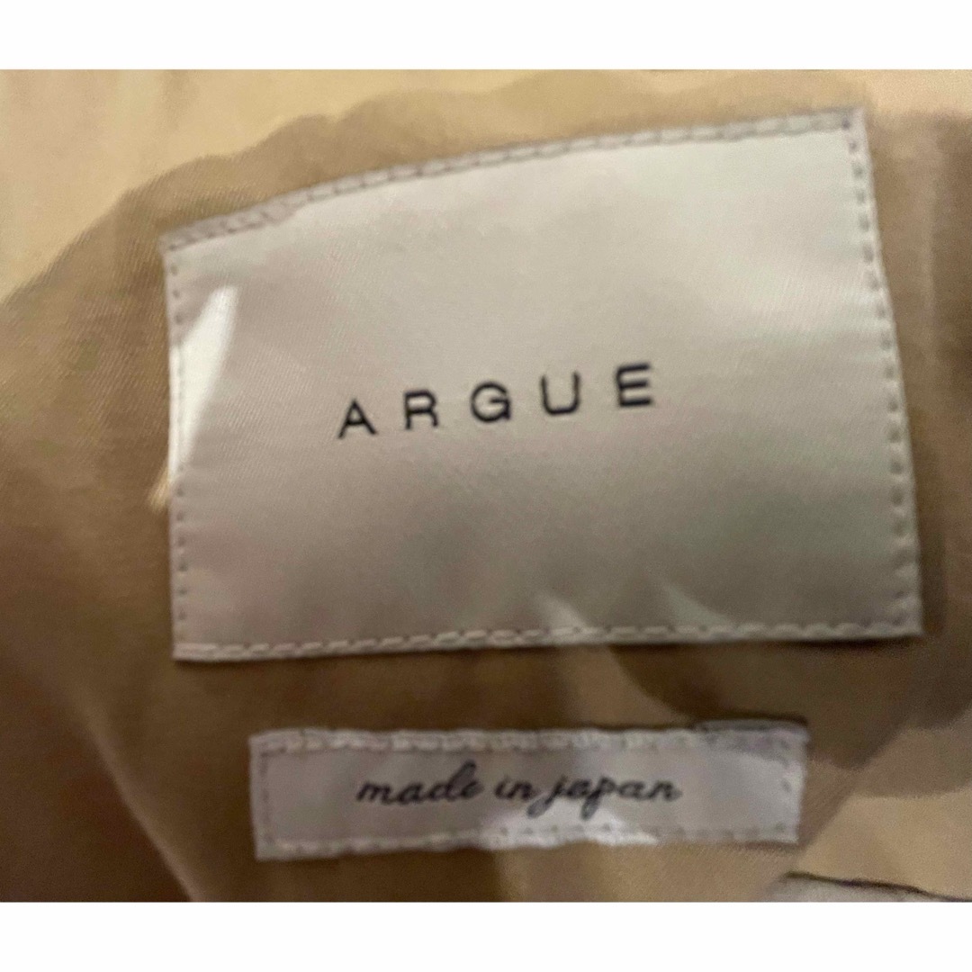 ARGUE(アギュー)のargue SupimaCottonBurberryTwillCoat トレンチ レディースのジャケット/アウター(トレンチコート)の商品写真