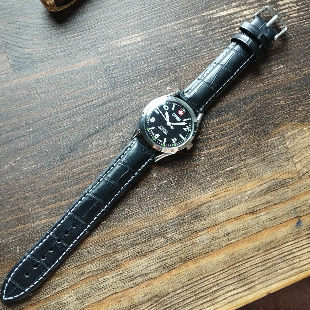 ●美品!●オリス■ORIS 手巻き機械式ヴィンテージメンズ腕時計アンティーク即納 メンズの時計(腕時計(アナログ))の商品写真