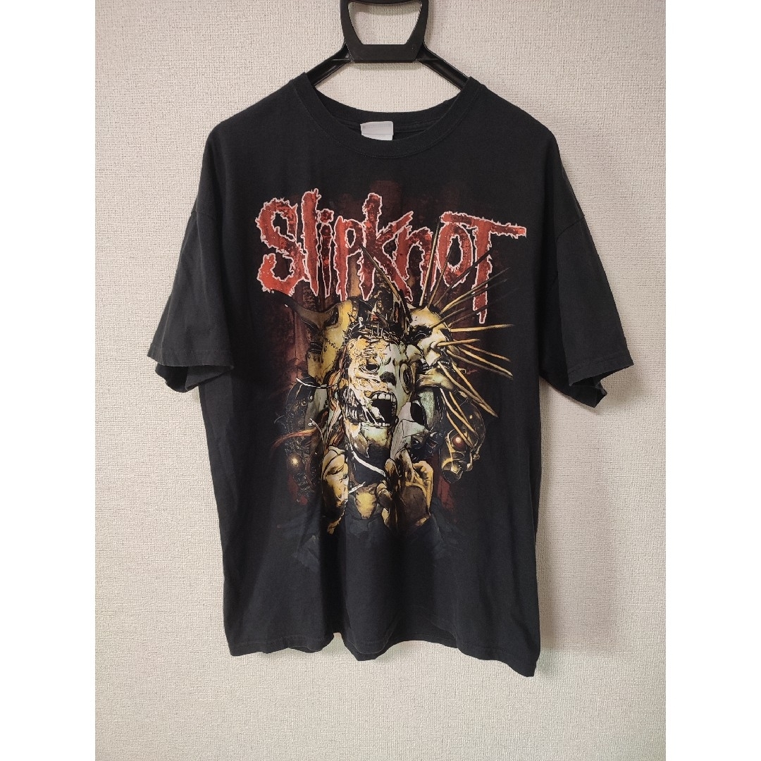 【値下げ不可】古着 slipknot メンズのトップス(Tシャツ/カットソー(半袖/袖なし))の商品写真