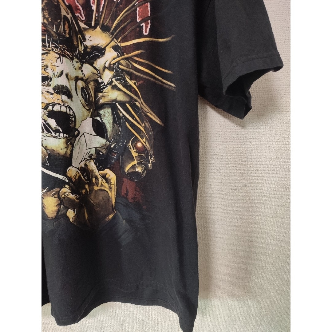 【値下げ不可】古着 slipknot メンズのトップス(Tシャツ/カットソー(半袖/袖なし))の商品写真