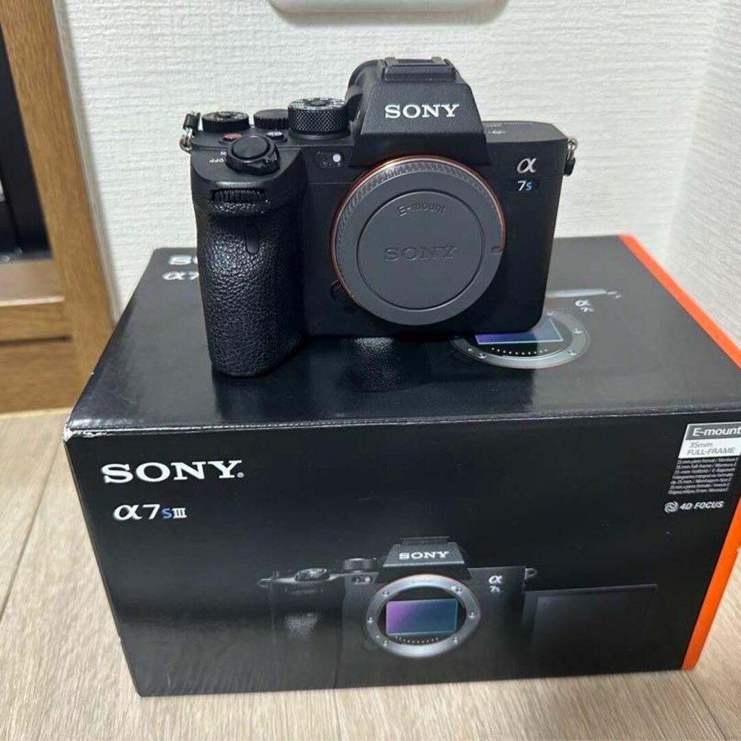 カメラSONY α7SIII ILCE-7SM3 シャッター回数約1600回