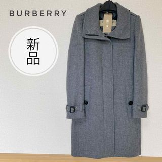 バーバリー(BURBERRY)のBurberry バーバリー ウールコート レディース(ロングコート)