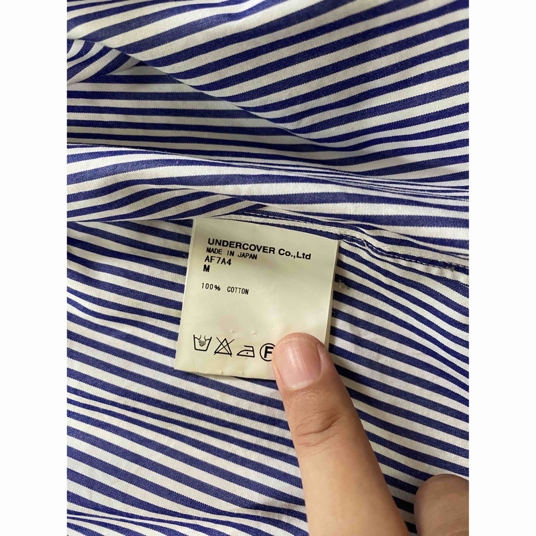 AFFA(エーエフエフエー)のAFFA ストライプシャツ Ｍサイズ　藤原ヒロシ　高橋ジュン メンズのトップス(シャツ)の商品写真