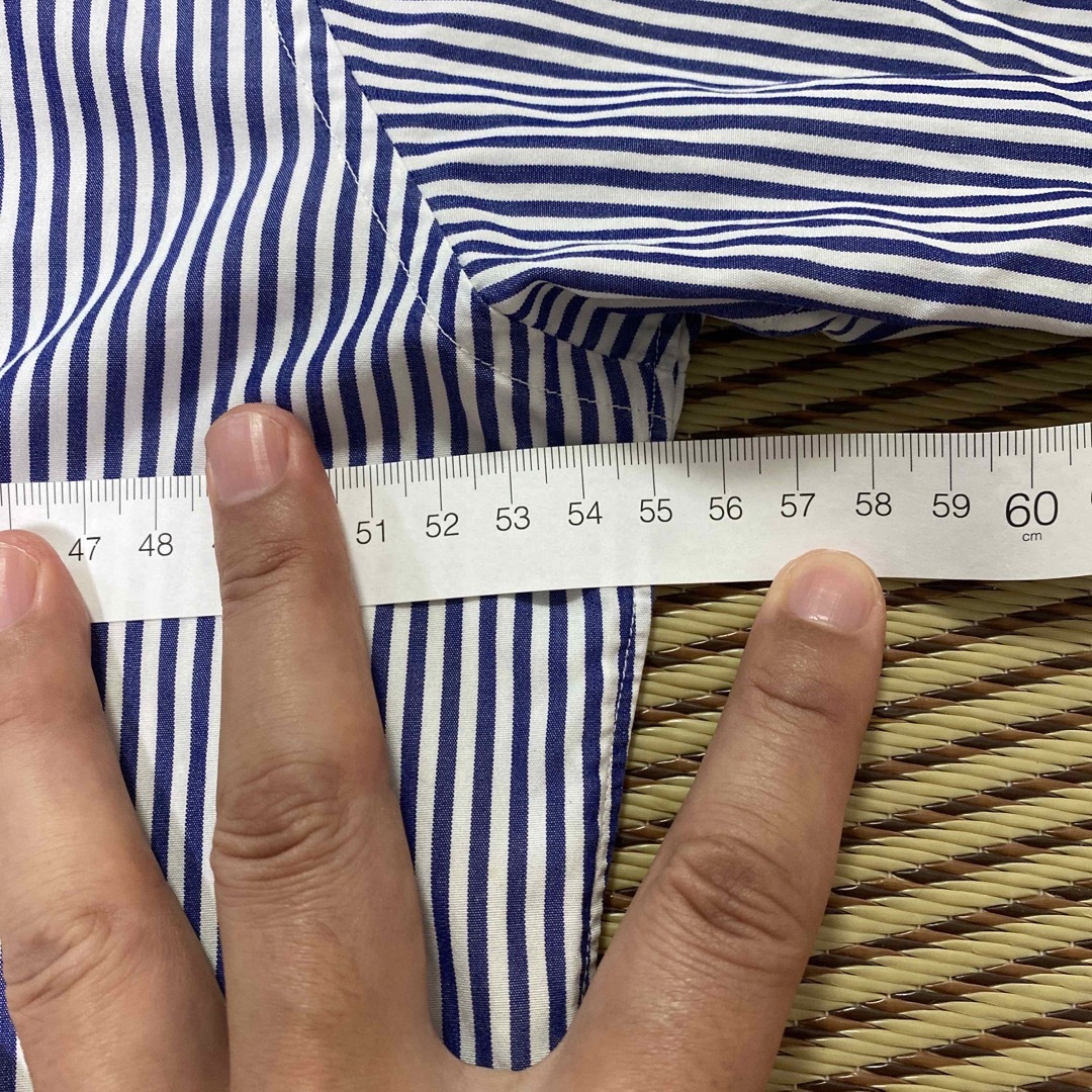 AFFA(エーエフエフエー)のAFFA ストライプシャツ Ｍサイズ　藤原ヒロシ　高橋ジュン メンズのトップス(シャツ)の商品写真