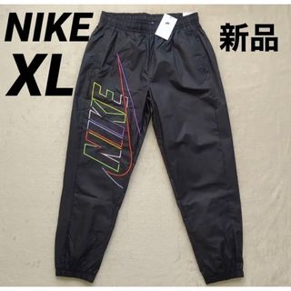 ナイキ(NIKE)のXL 新品 ナイキ ウーブンパンツ クラブ メンズ 黒 MCF ジョガー(その他)