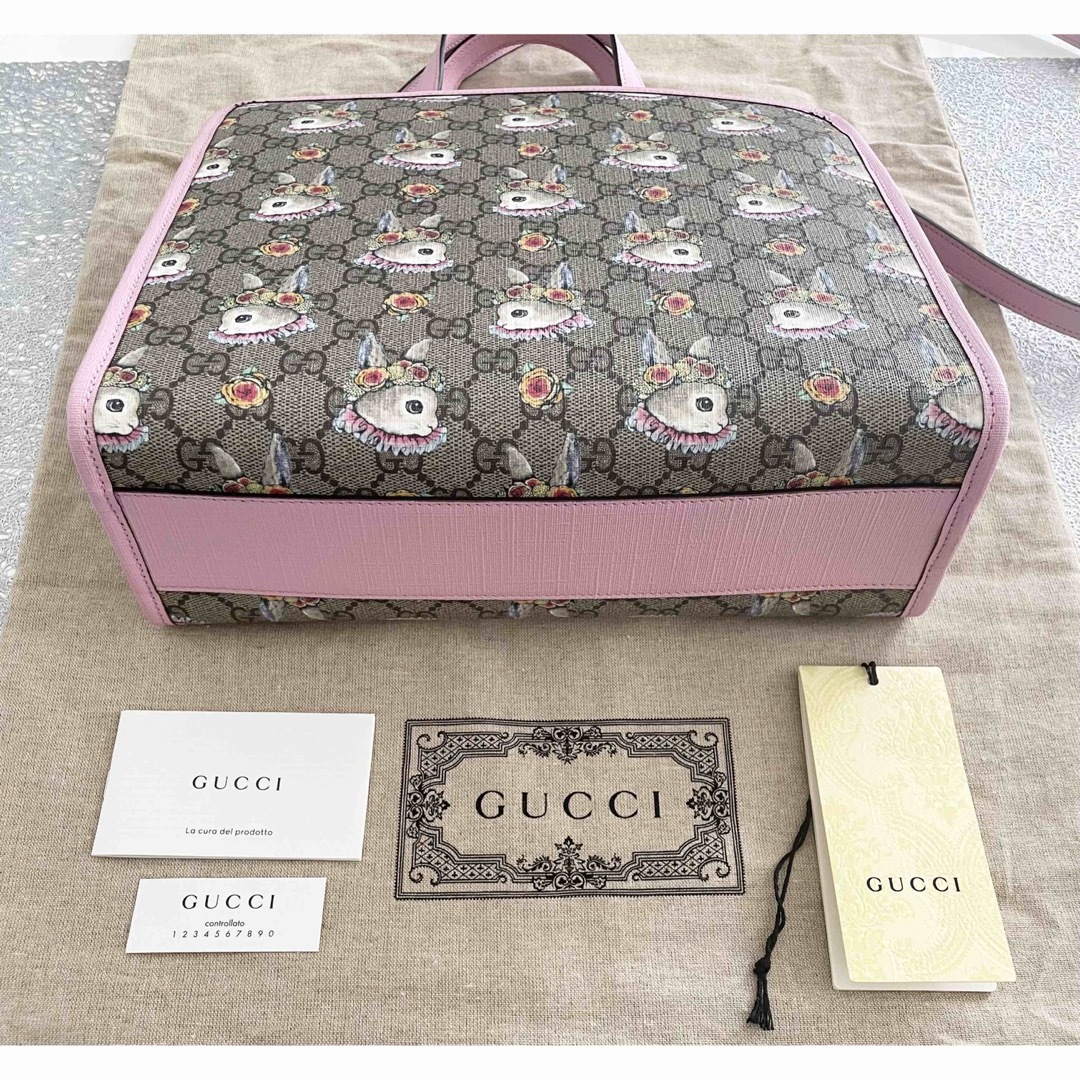 GUCCI ヒグチユウコ GGスプリーム 2Wayトートバッグ チルドレン