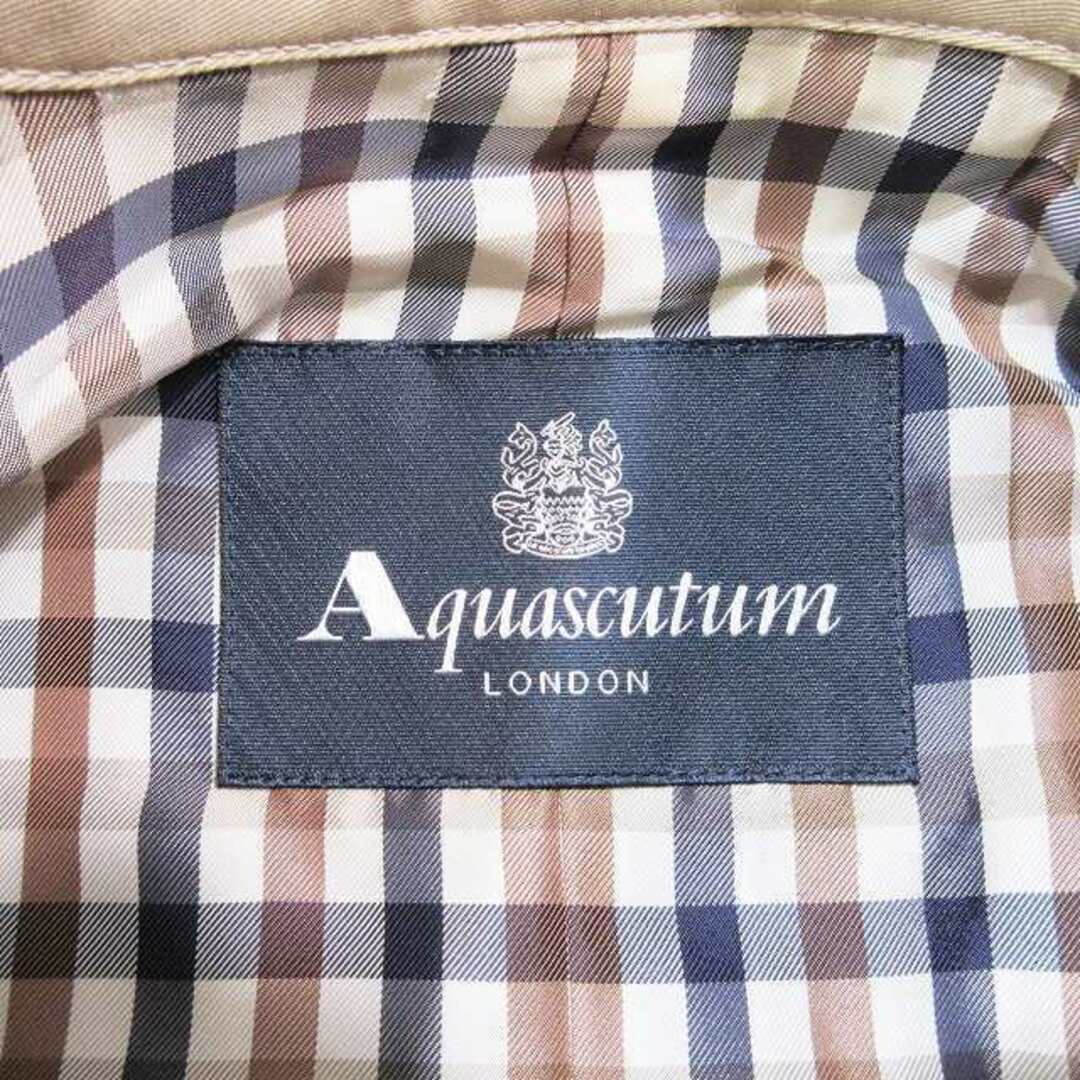 AQUA SCUTUM(アクアスキュータム)のアクアスキュータム AQUASCUTUM トレンチ ロングコート ジャケット レディースのジャケット/アウター(トレンチコート)の商品写真