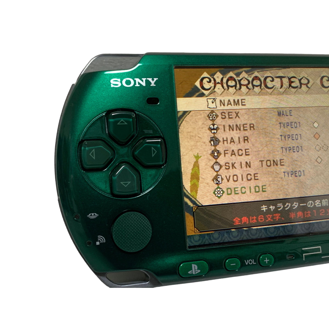 PSP本体 スピリティッド・グリーン PSP-3000SG 動作良好 - 携帯用 PSP本体 スピリティッド・グリーン PSP-3000SG 動作良好 - 携帯用
