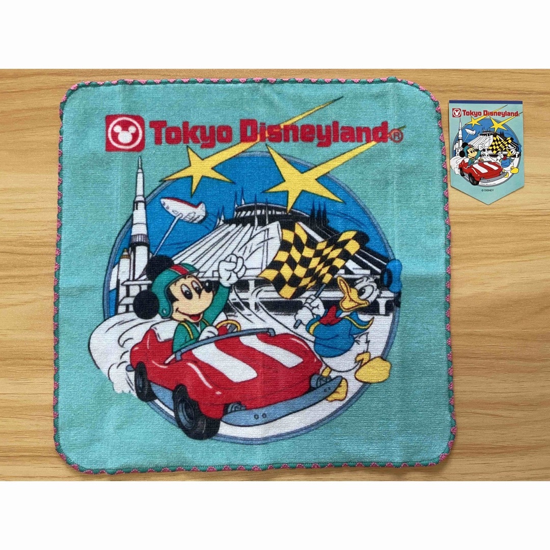 Disney(ディズニー)の【ディズニー 40周年】タオル　ステッカー　セット エンタメ/ホビーのおもちゃ/ぬいぐるみ(キャラクターグッズ)の商品写真