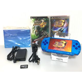 PSP本体  PSP-3000 バブラント・ブルー 動作良好