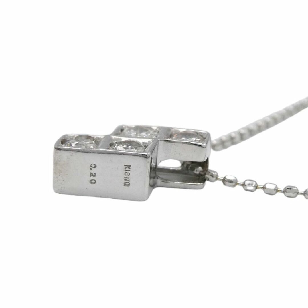 アンクレット K18WG ダイヤモンド0.20ct-