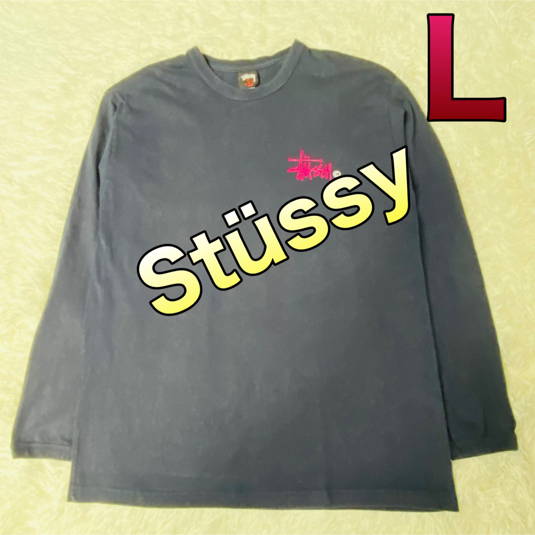 リゾートステューシー メンズ 長袖Tシャツ Lサイズ