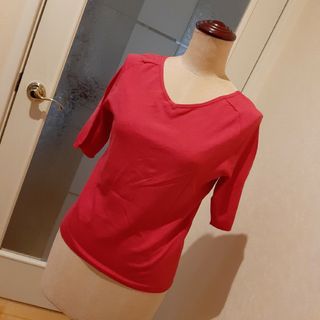 マックスマーラ(Max Mara)のMax Mara 5分袖Vネックニット(その他)