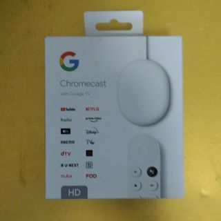 グーグル(Google)のChromecast with Google TV HD 中古美品(その他)