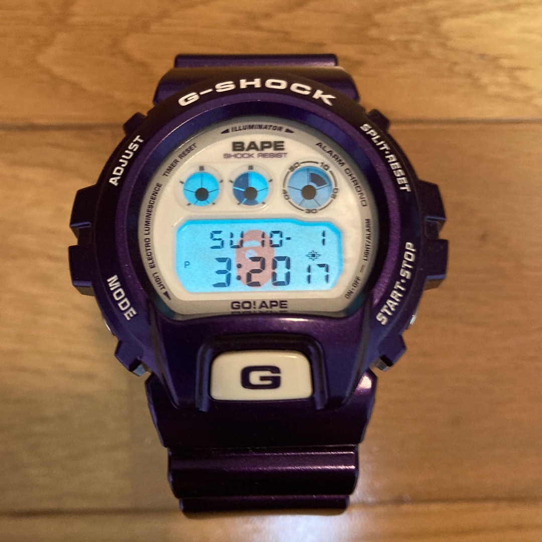 A BATHING APE - CASIO G-SHOCK 1000個限定 シリアルナンバー入り ...