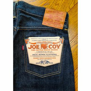 ザリアルマッコイズ(THE REAL McCOY’S)の新品未使用　ジョーマッコイ　906　27　旧マッコイ　赤タブ　JOE McCOY(デニム/ジーンズ)