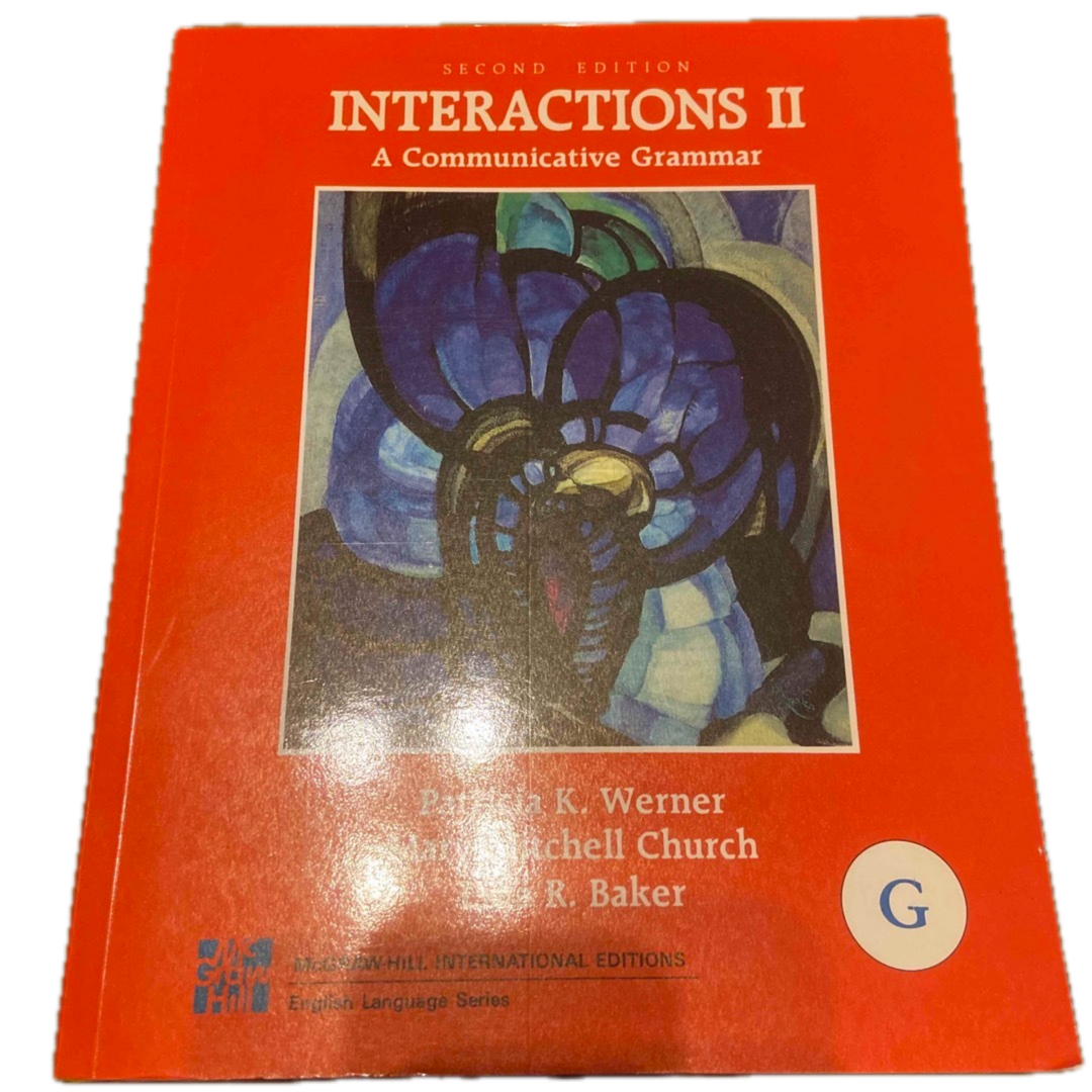 英語教材　INTERACTIONS Ⅱ 3冊セット