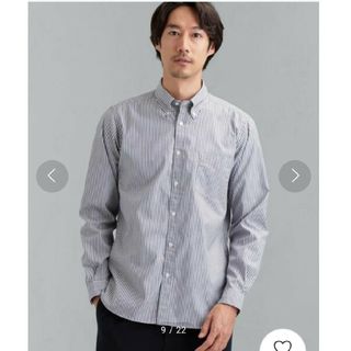 ユナイテッドアローズグリーンレーベルリラクシング(UNITED ARROWS green label relaxing)のCSN OGC C/C ストライプ ボタンダウン シャツ(シャツ)