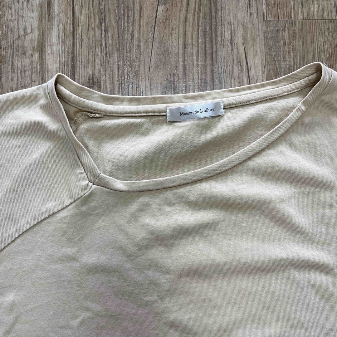 メゾンドラリュール　レディース　半袖Tシャツ　フリーサイズ レディースのトップス(Tシャツ(半袖/袖なし))の商品写真
