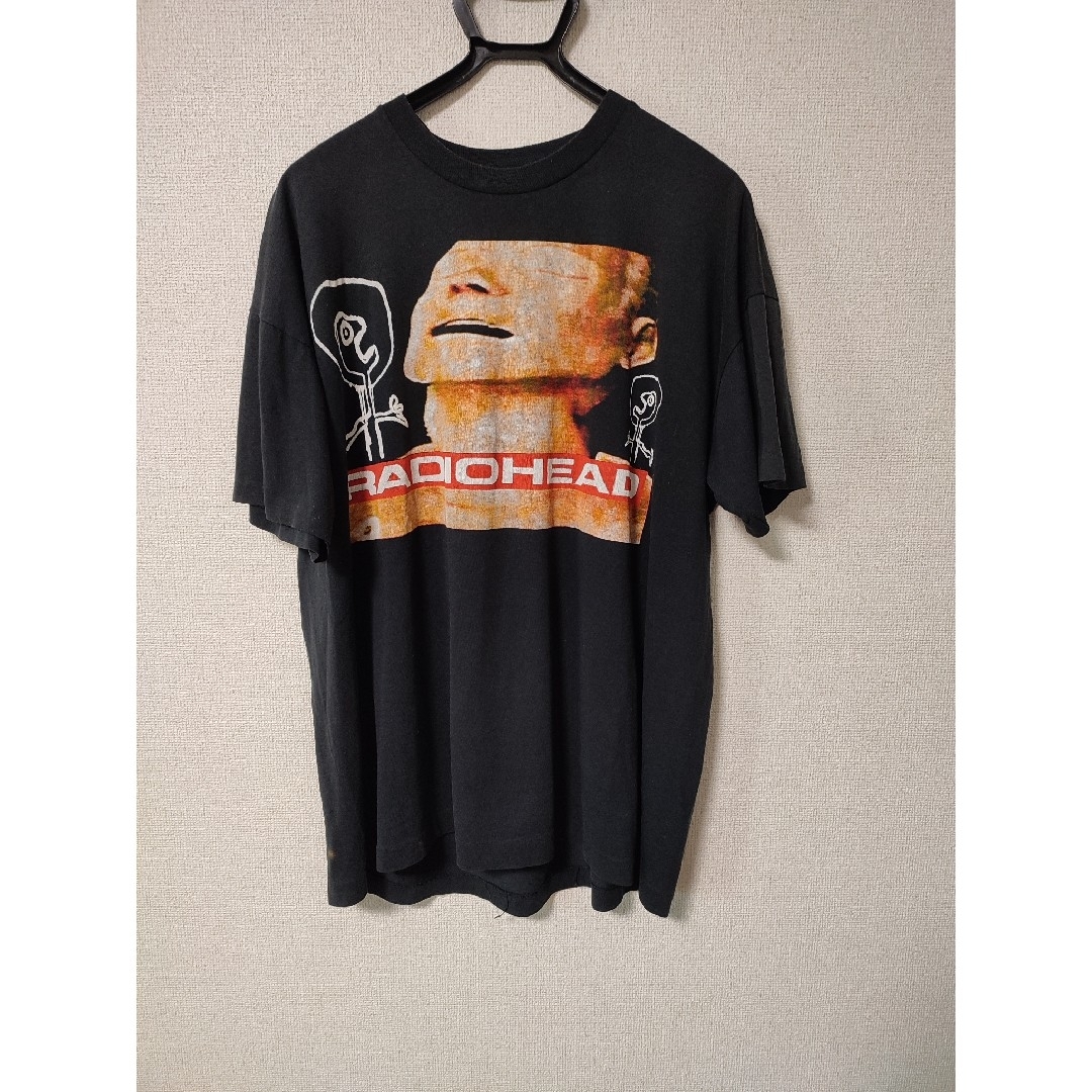 【値下げ不可】古着 Radiohead メンズのトップス(Tシャツ/カットソー(半袖/袖なし))の商品写真