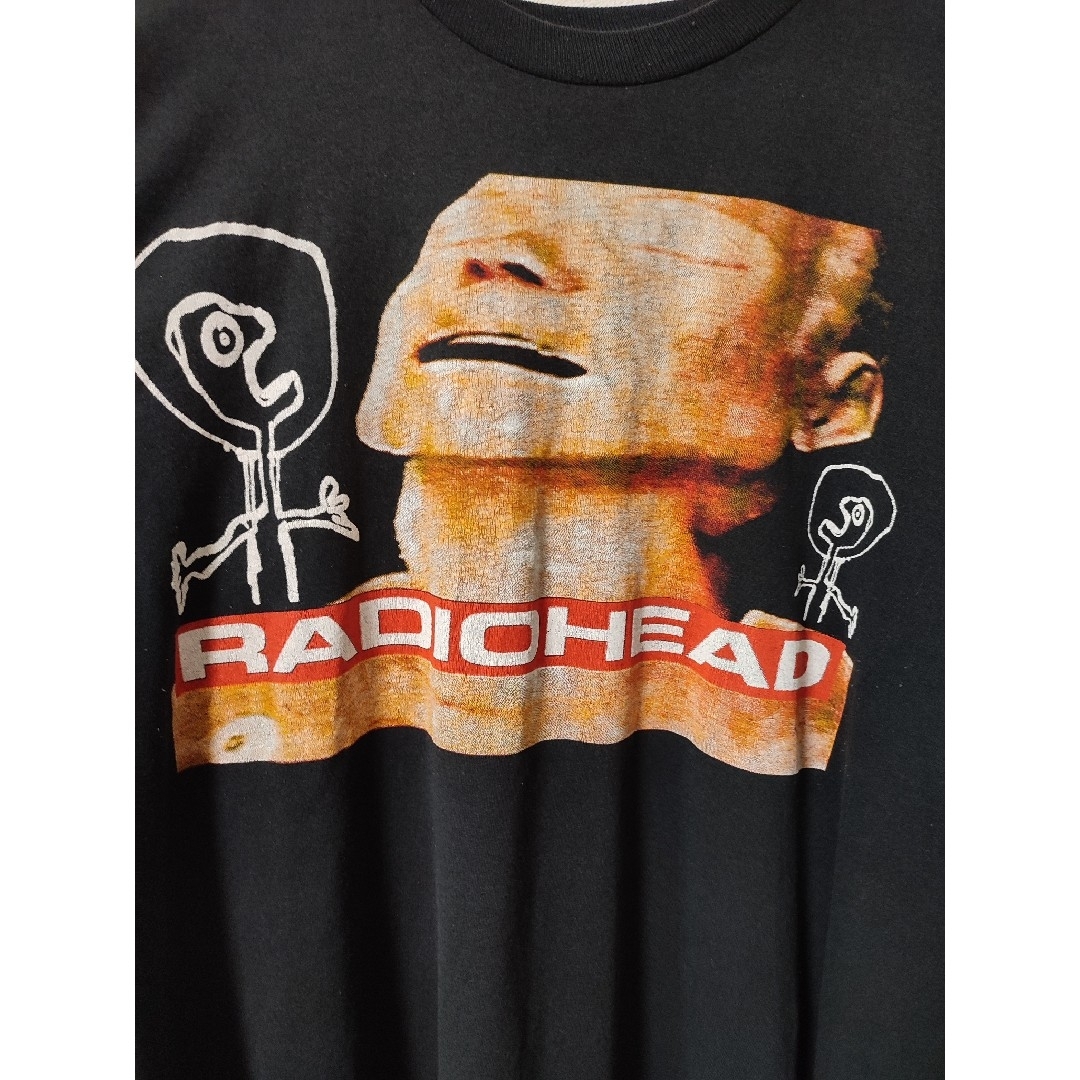 【値下げ不可】古着 Radiohead メンズのトップス(Tシャツ/カットソー(半袖/袖なし))の商品写真