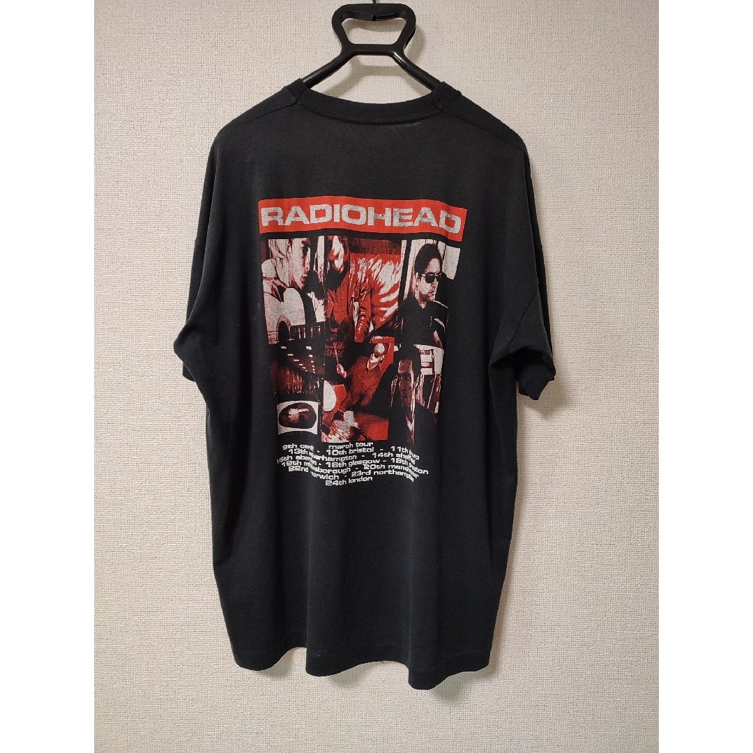 【値下げ不可】古着 Radiohead メンズのトップス(Tシャツ/カットソー(半袖/袖なし))の商品写真