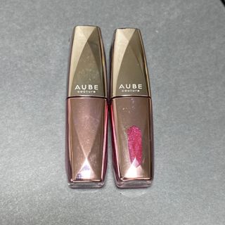 オーブクチュール(AUBE couture)のオーブクチュール　美容液ルージュ RB412・RS412 2本セット(口紅)