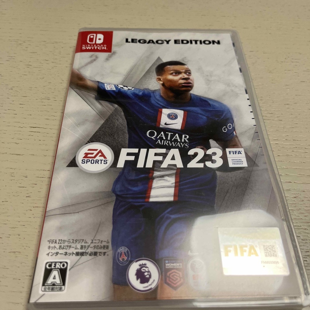 任天堂(ニンテンドウ)のFIFA 23 Legacy Edition Switch エンタメ/ホビーのゲームソフト/ゲーム機本体(家庭用ゲームソフト)の商品写真