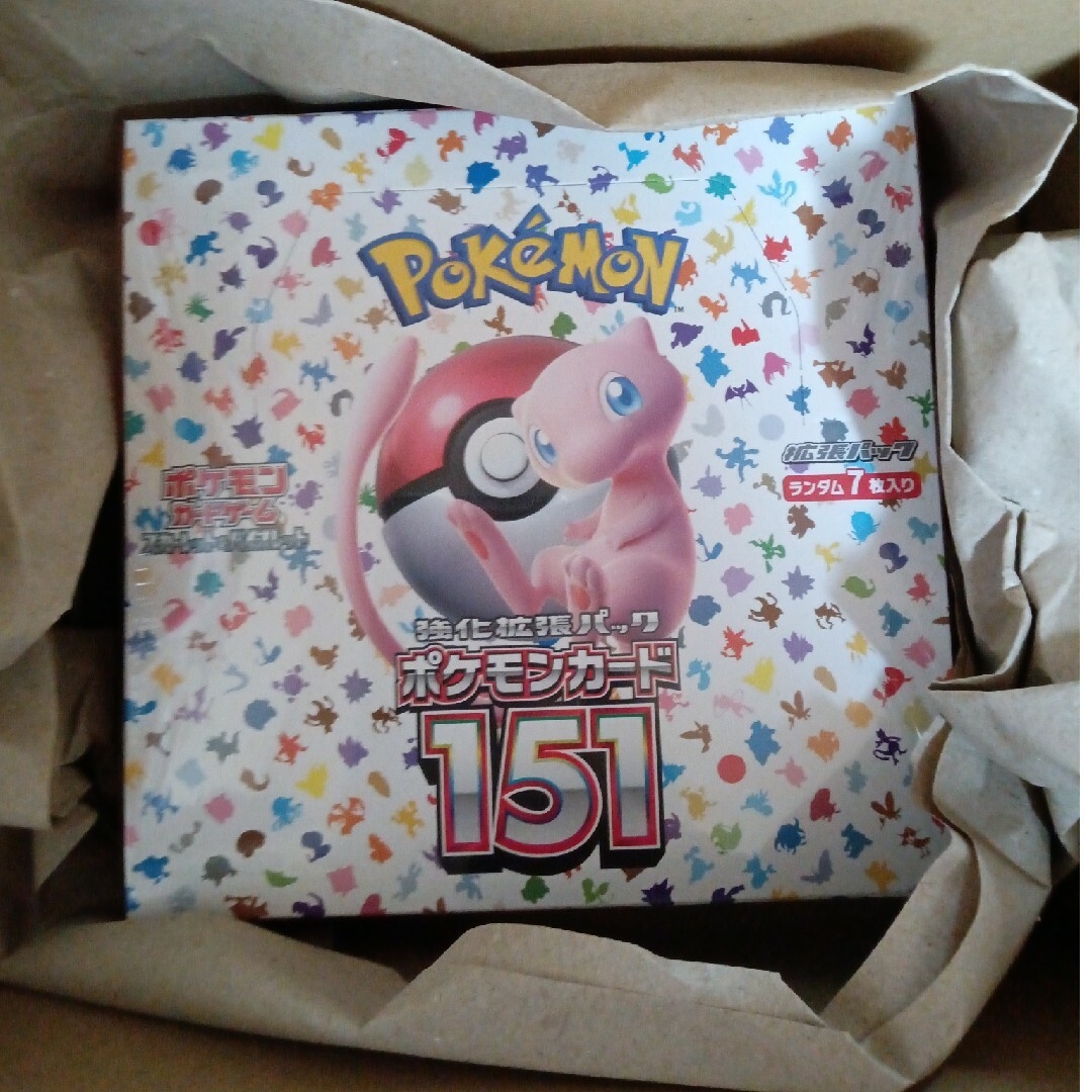 ポケモンカード 151 BOX シュリンク付き - Box/デッキ/パック