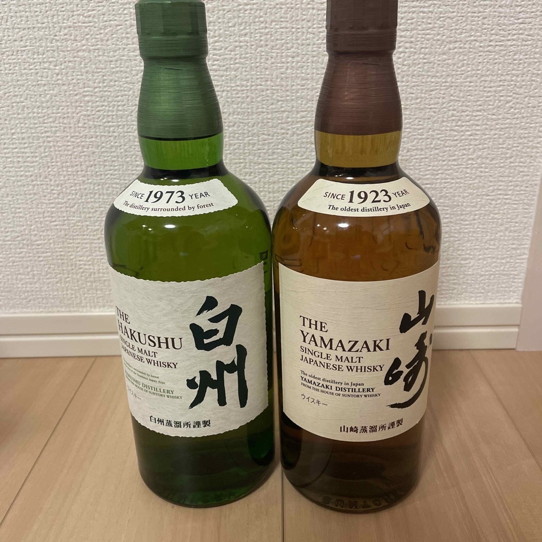 サントリー - 山崎NV•白州NV セット 720ml 各1本の通販 by AN ...