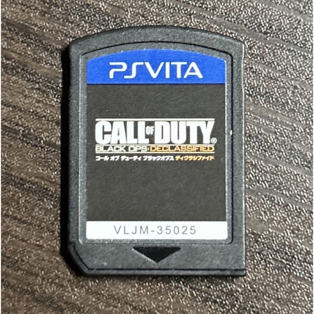 PlayStation Vita(プレイステーションヴィータ)のコール オブ デューティ ブラックオプス ディクラシファイド エンタメ/ホビーのゲームソフト/ゲーム機本体(携帯用ゲームソフト)の商品写真