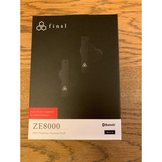 ファイナル(final)の(値下げ)Final ZE8000 ワイヤレスイヤホン(ヘッドフォン/イヤフォン)