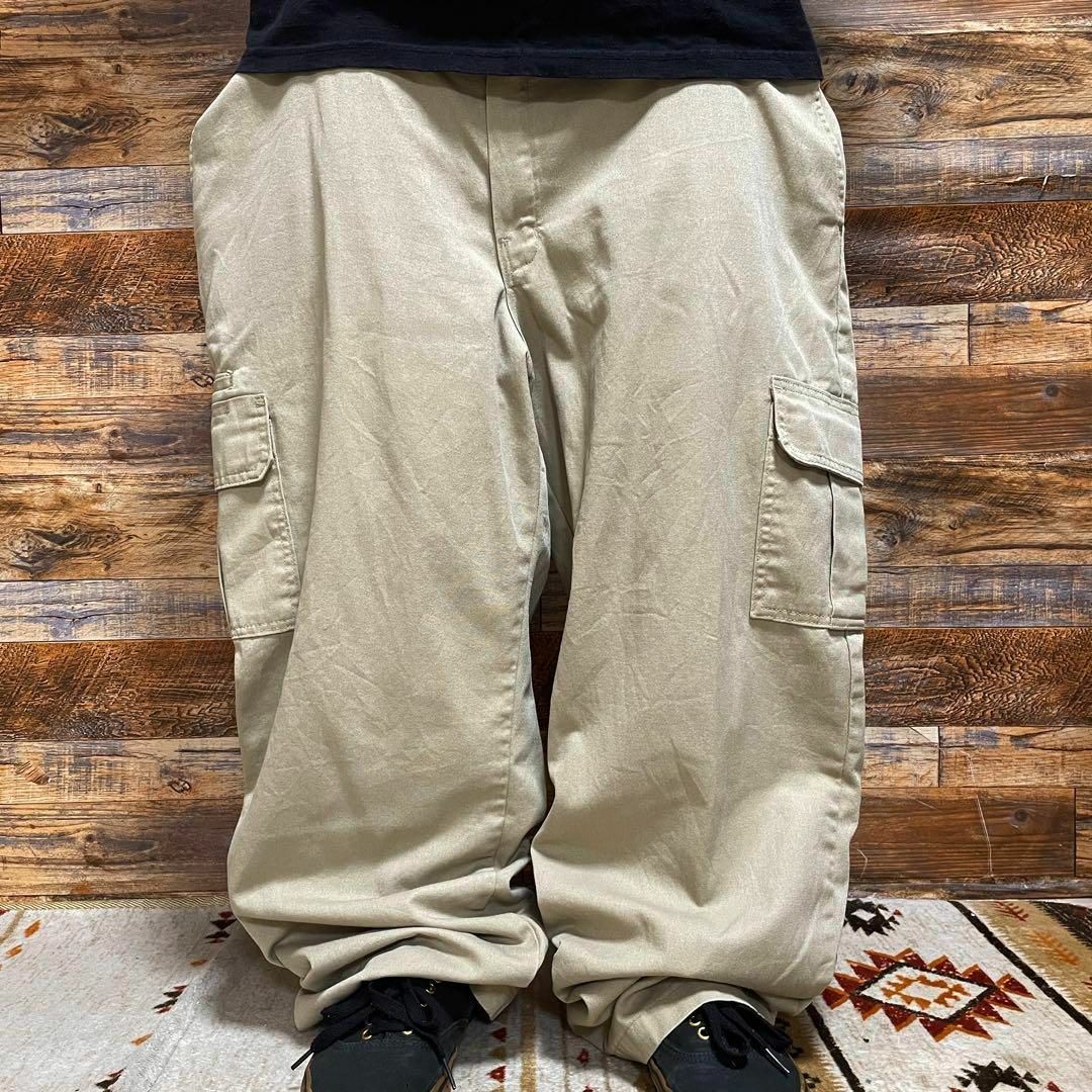 Dickies　ワークパンツ　チノパン　オーバーサイズ　　ベージュ