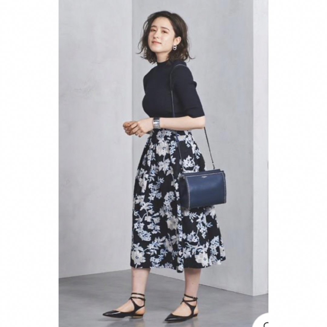 UNITED ARROWS◆UBCSカットジャカードフラワーフレアスカート34 | フリマアプリ ラクマ