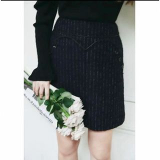 Her lip to - Hemingway Check Tweed Skirt herliptoの通販|ラクマ