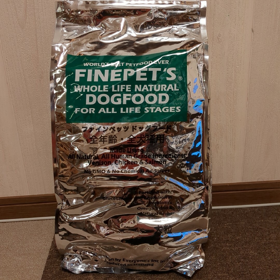 【 FINEPETS】  ドッグフード ファインペッツ大粒 4kg