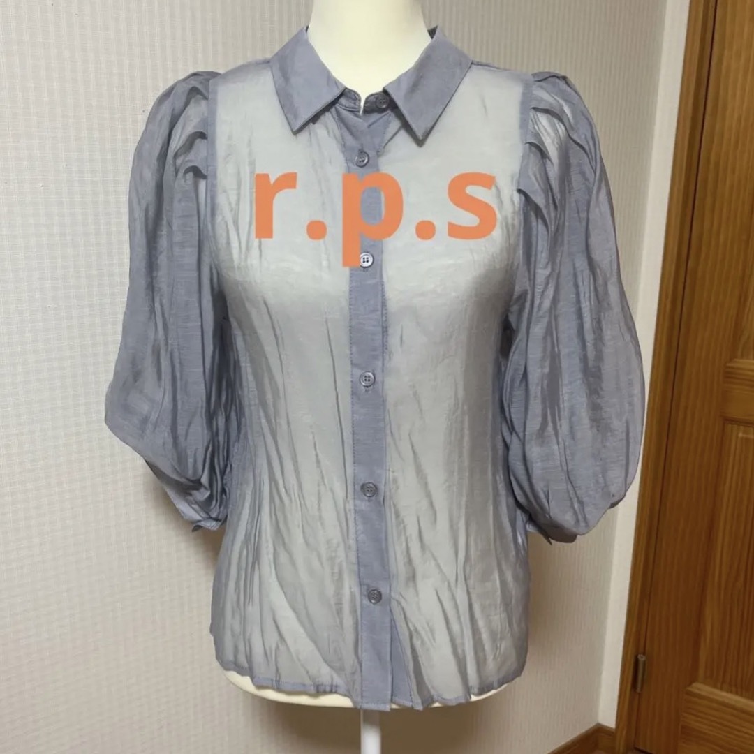 rps(アルピーエス)のr.p.s シフォンブラウス レディースのトップス(シャツ/ブラウス(長袖/七分))の商品写真