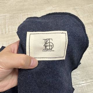 新品 LaneFortyfive ボックスシルエット ツイード ジャケット 38