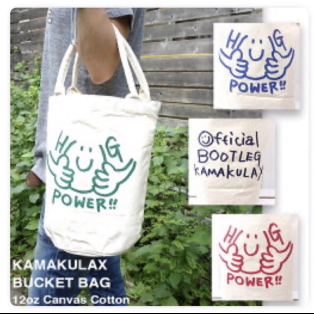 KAMAKULAX カマクラックス　バケツトートバッグ　湘南ローカルブランド鎌倉 レディースのバッグ(トートバッグ)の商品写真