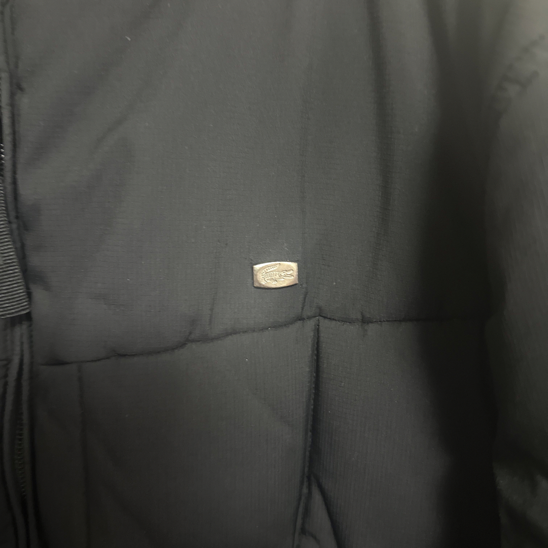 【旧タグ‼︎】LACOSTE  肉厚ダウンジャケット ワンポイントロゴ　Lサイズ