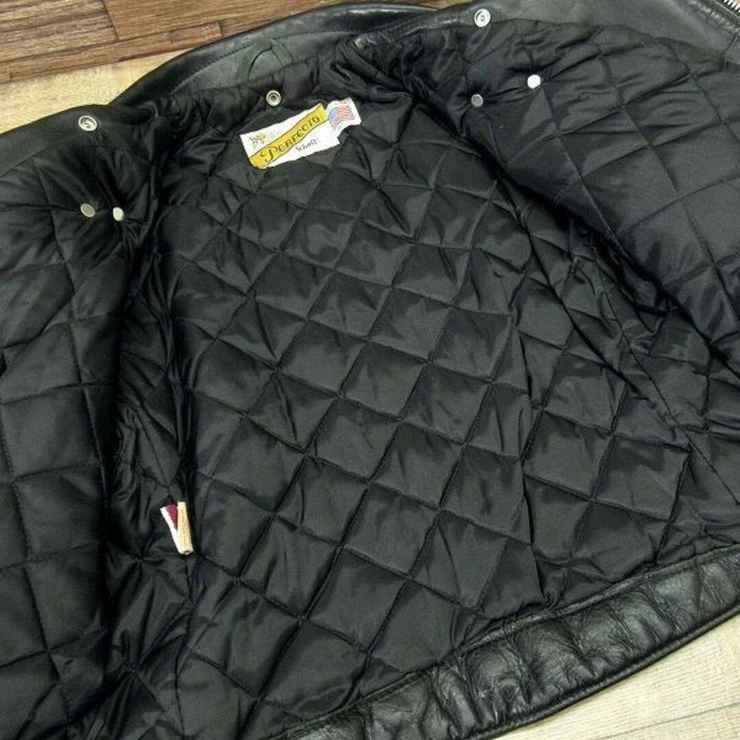 schott - XL USA製 ショット 618 ステアハイド レザー ダブル