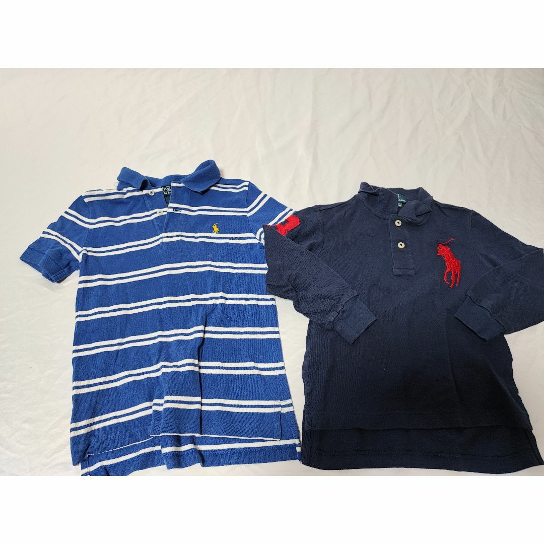 POLO RALPH LAUREN(ポロラルフローレン)のラルフローレン ポロシャツ トップス 2枚セット キッズ 110 キッズ/ベビー/マタニティのキッズ服男の子用(90cm~)(Tシャツ/カットソー)の商品写真