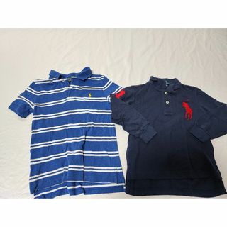 ポロラルフローレン(POLO RALPH LAUREN)のラルフローレン ポロシャツ トップス 2枚セット キッズ 110(Tシャツ/カットソー)