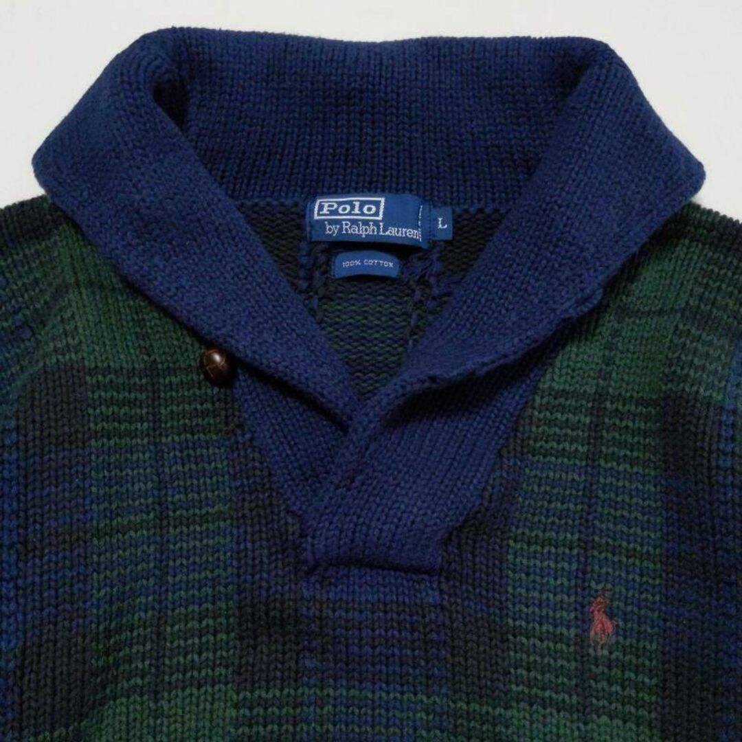 POLO RALPH LAUREN - 美品☆ポロバイラルフローレン☆ショールカラー