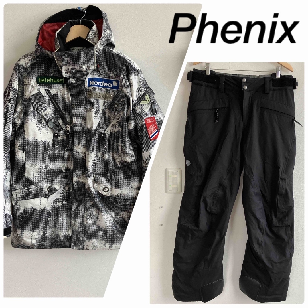 phenix メンズ　スキーウェア上下　Oサイズ