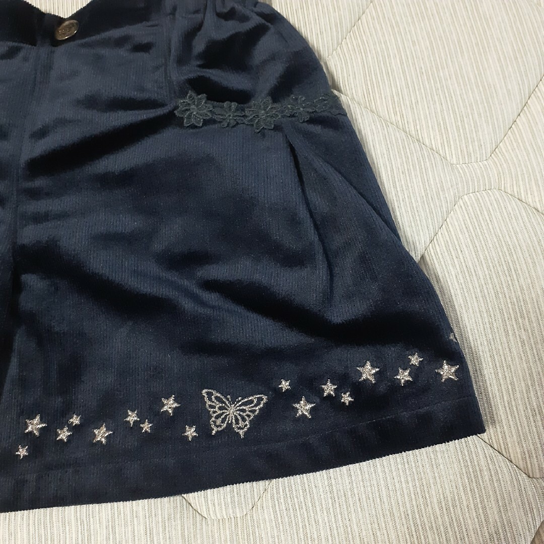 ANNA SUI mini(アナスイミニ)の【中古】　アナスイミニ　キュロット キッズ/ベビー/マタニティのキッズ服女の子用(90cm~)(スカート)の商品写真