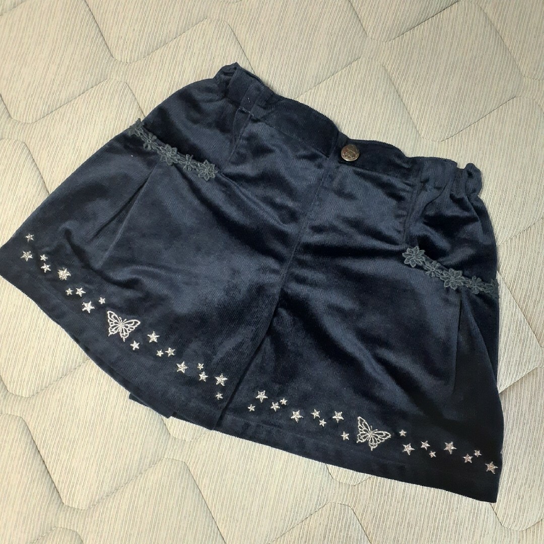 ANNA SUI mini(アナスイミニ)の【中古】　アナスイミニ　キュロット キッズ/ベビー/マタニティのキッズ服女の子用(90cm~)(スカート)の商品写真