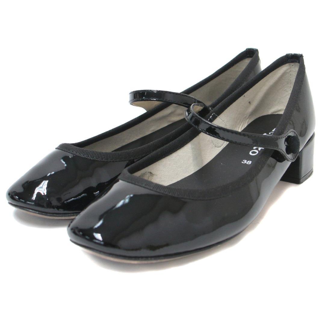 Repetto レペット パンプス バレエ シューズ 靴 ブラック 黒 38(24.5cm
