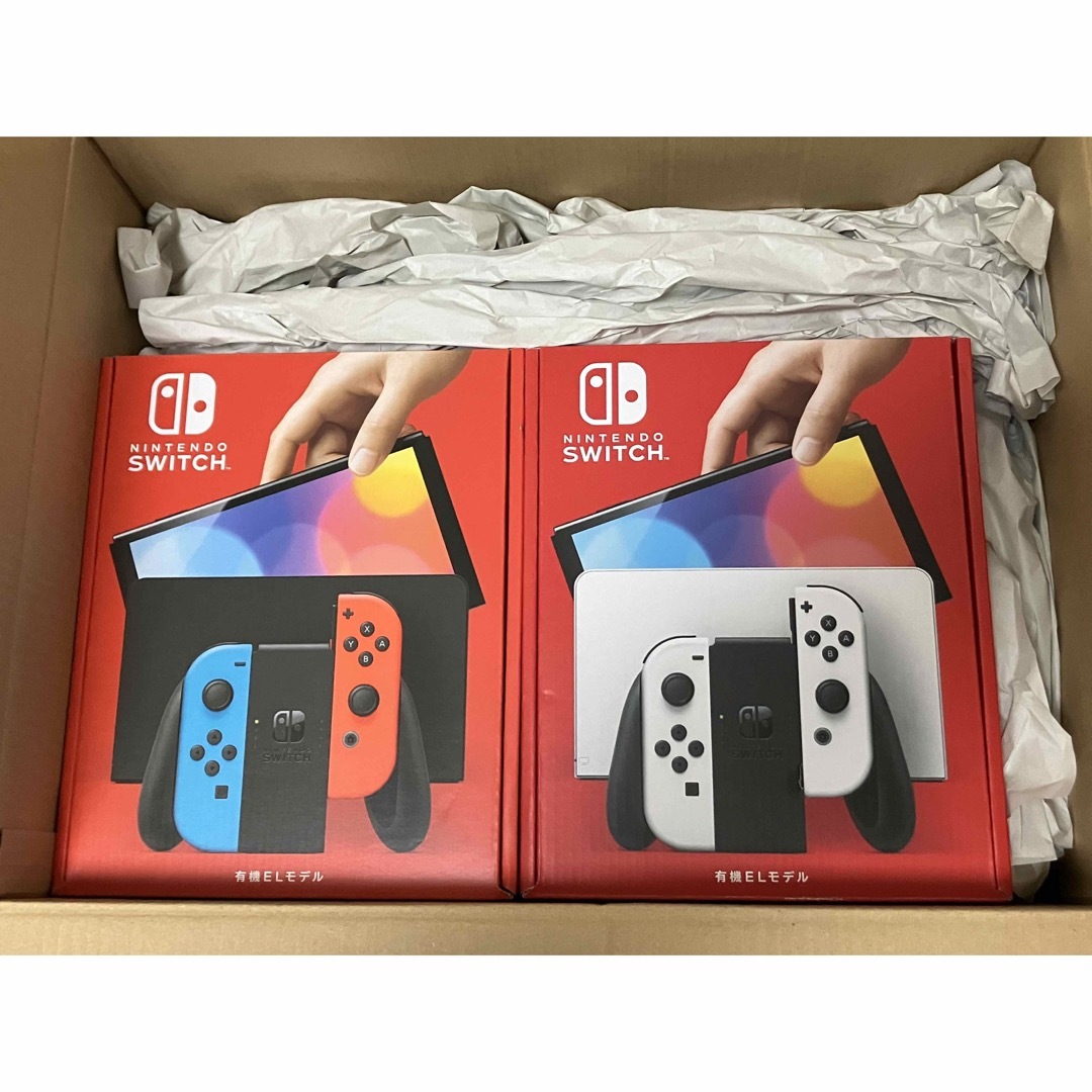 【新品未開封】Nintendo Switch（有機ELモデル）本体×2個