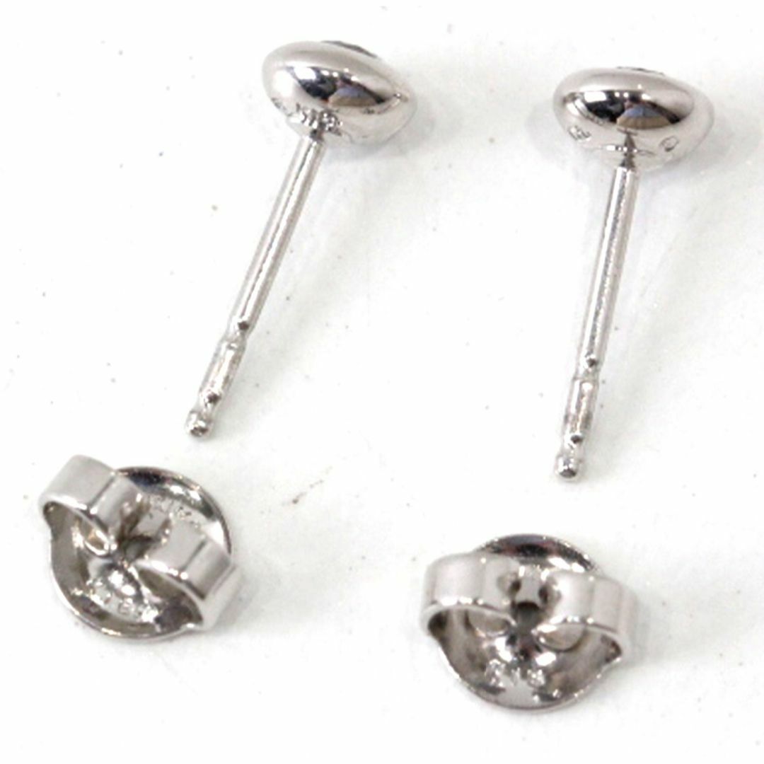 ミキモト K18WG 18金 ダイヤ ピアス 0.2ct ダイヤモンド 1.8g01ct×01ct